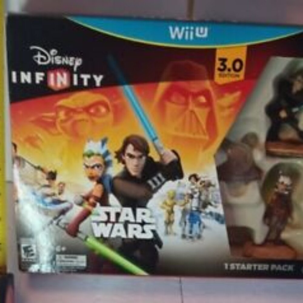 NEW Nintendo Wii U Star Wars 3.0 Edition Disney Infinity 1 Starter Pack